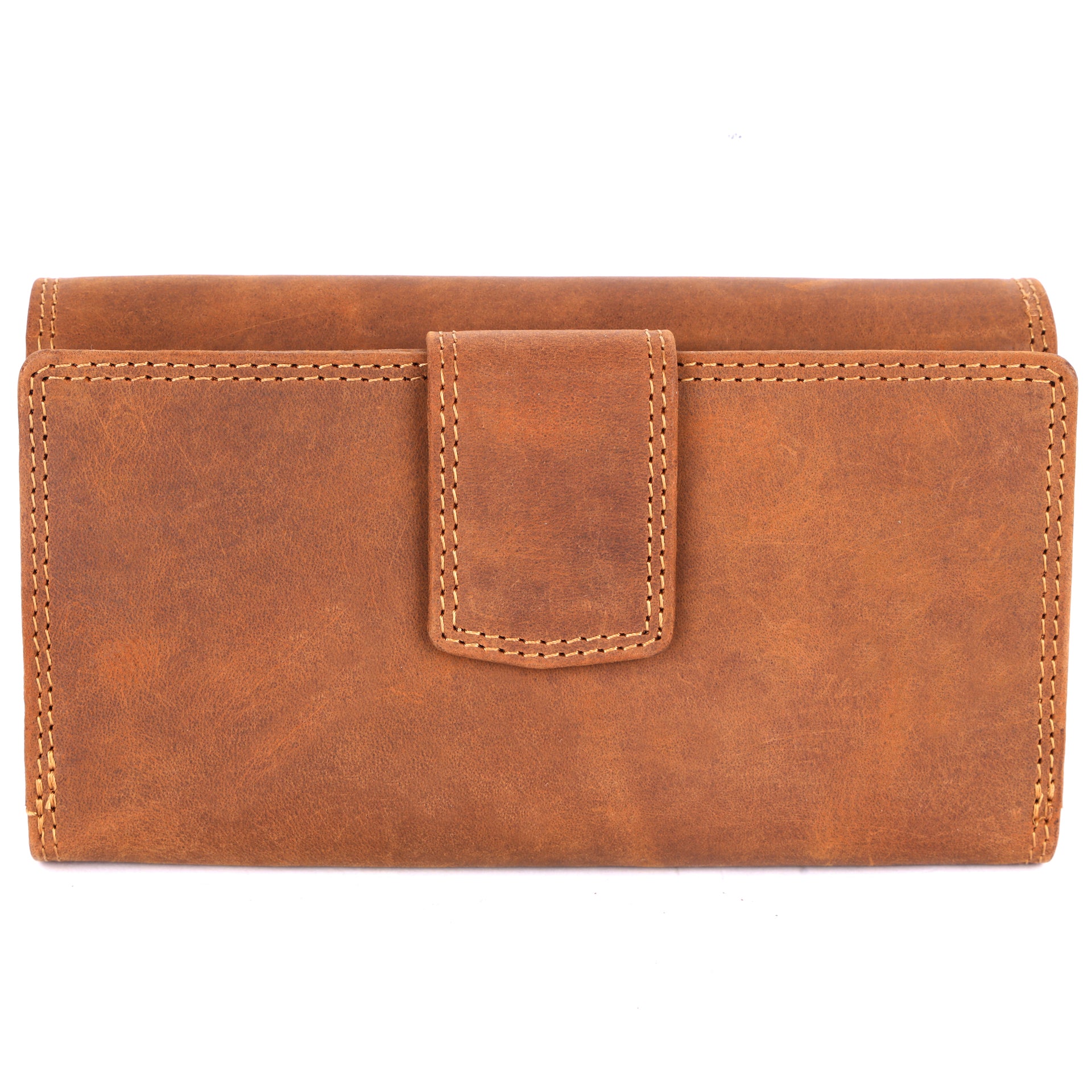 Benthill Geldbörse Groß Echt-Leder | Damen Portemonnaie XXL mit RFID Schutz | Vintage Frauen Geldbeutel mit vielen Kartenfächer inkl. Geschenkbox