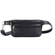 Benthill Bauchtasche Echt Leder - Hüfttasche / Gürteltasche aus hochwertigem Echt-Leder – Echtleder Wandertasche - Partytasche