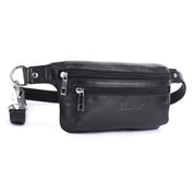 Benthill Bauchtasche Echt Leder - Hüfttasche / Gürteltasche aus hochwertigem Echt-Leder – Echtleder Wandertasche - Partytasche