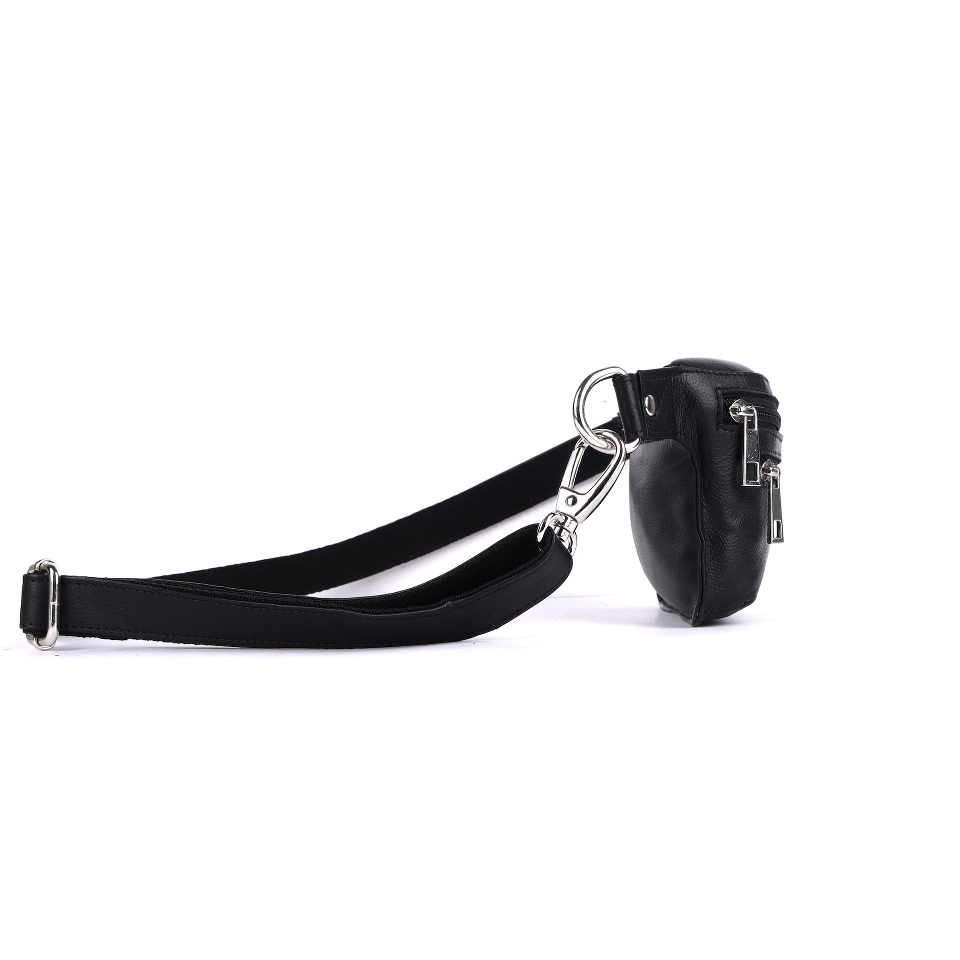 Benthill Bauchtasche Echt Leder - Hüfttasche / Gürteltasche aus hochwertigem Echt-Leder – Echtleder Wandertasche - Partytasche