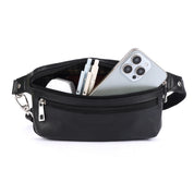 Benthill Bauchtasche Echt Leder - Hüfttasche / Gürteltasche aus hochwertigem Echt-Leder – Echtleder Wandertasche - Partytasche