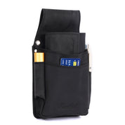 Benthill Profi Kellner Geldbörse Echt-Leder - Kellnerportemonnaie mit RFID Schutz - XXL Robuste Leder Kellnerbörse - Profi Kellner-Geldbeutel