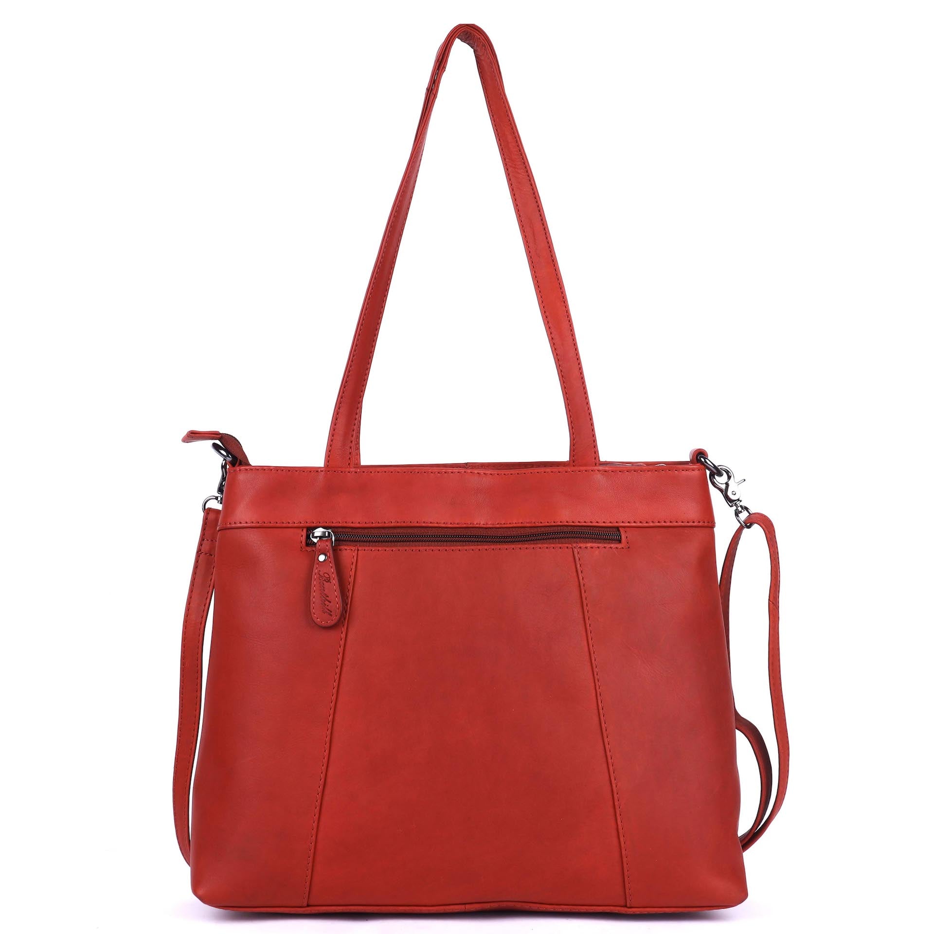 Benthill Shopper Damen Echt Leder | Damen Schultertasche aus Rindsleder | Echtleder Frauen Umhängetasche Vintage