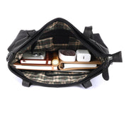 Benthill Shopper Damen Echt Leder | Damen Schultertasche aus Rindsleder | Echtleder Frauen Umhängetasche Vintage