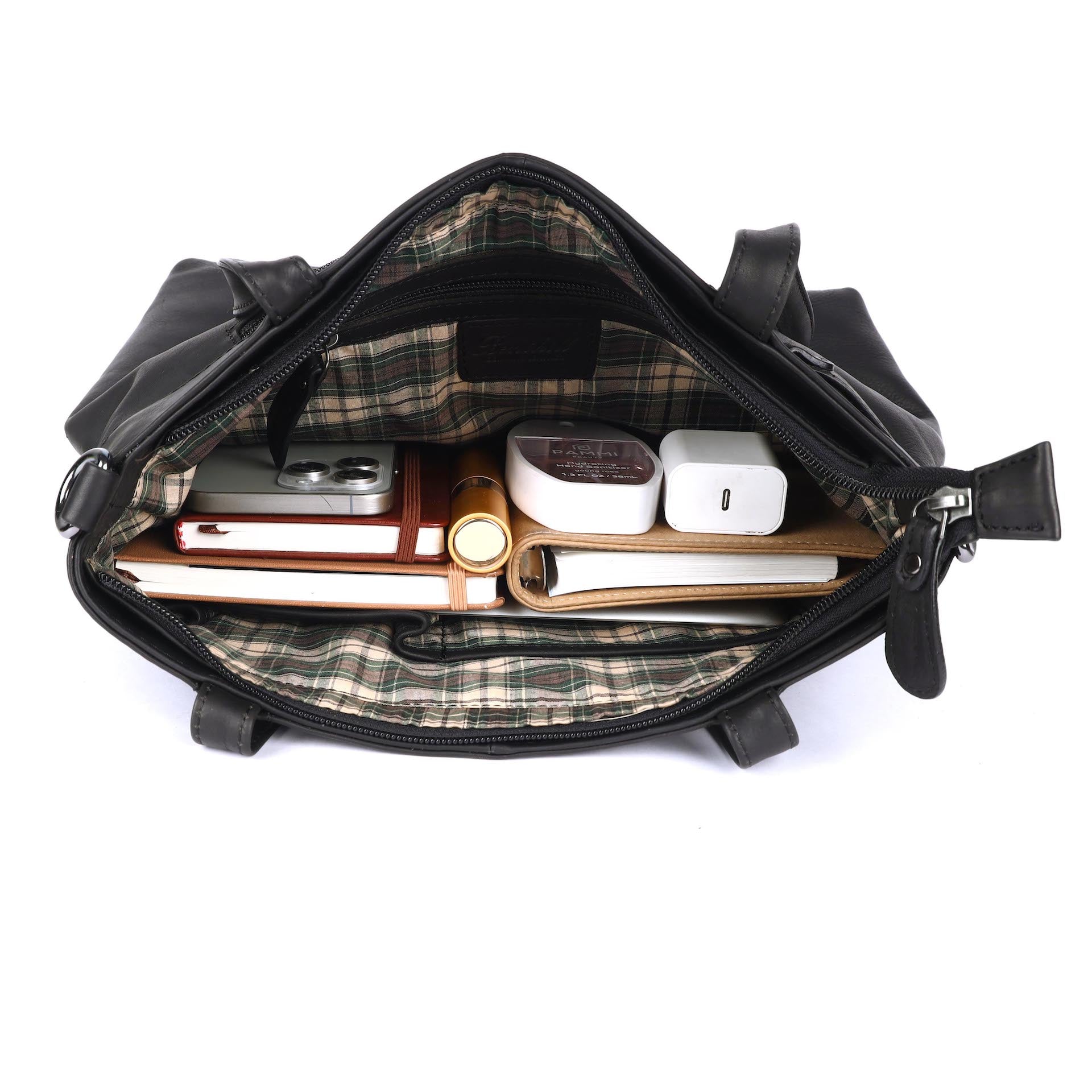 Benthill Shopper Damen Echt Leder | Damen Schultertasche aus Rindsleder | Echtleder Frauen Umhängetasche Vintage