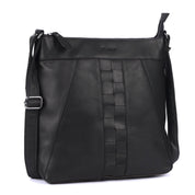 Benthill Umhängetasche Damen Leder | Damen Schultertasche aus Rindsleder | Echtleder Frauen Handtasche Vintage