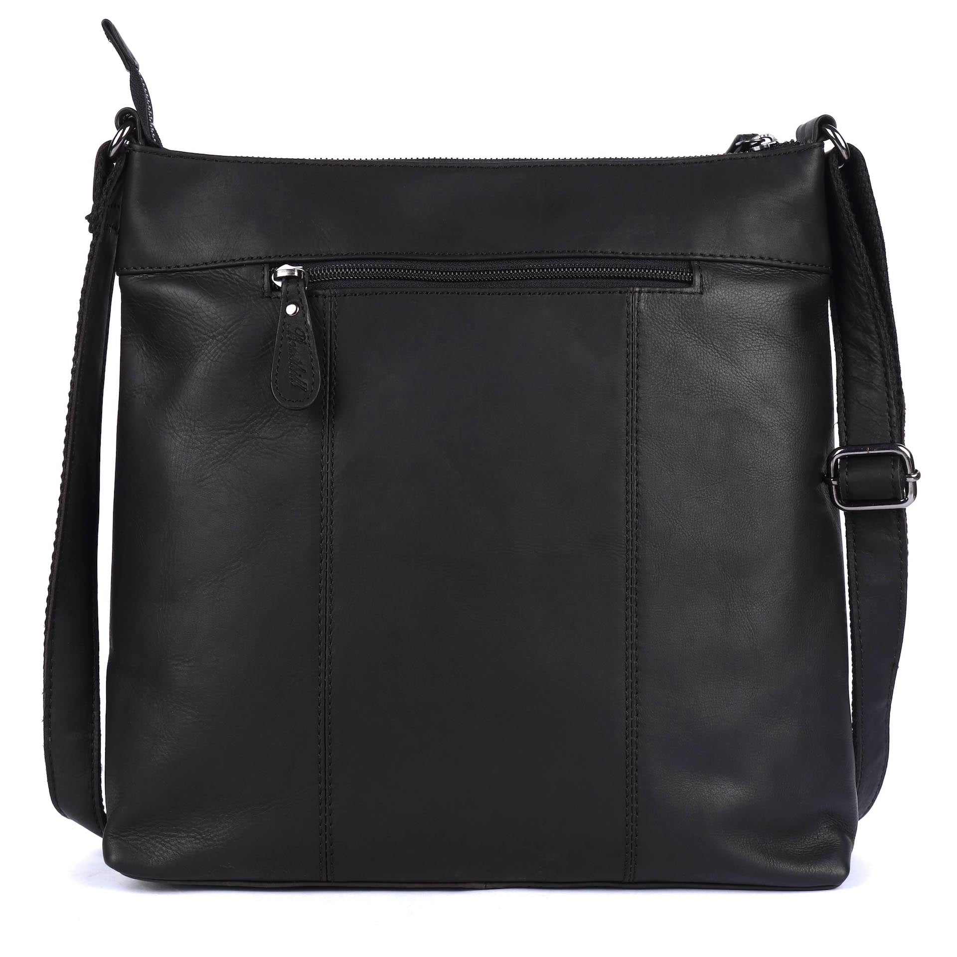 Benthill Umhängetasche Damen Leder | Damen Schultertasche aus Rindsleder | Echtleder Frauen Handtasche Vintage