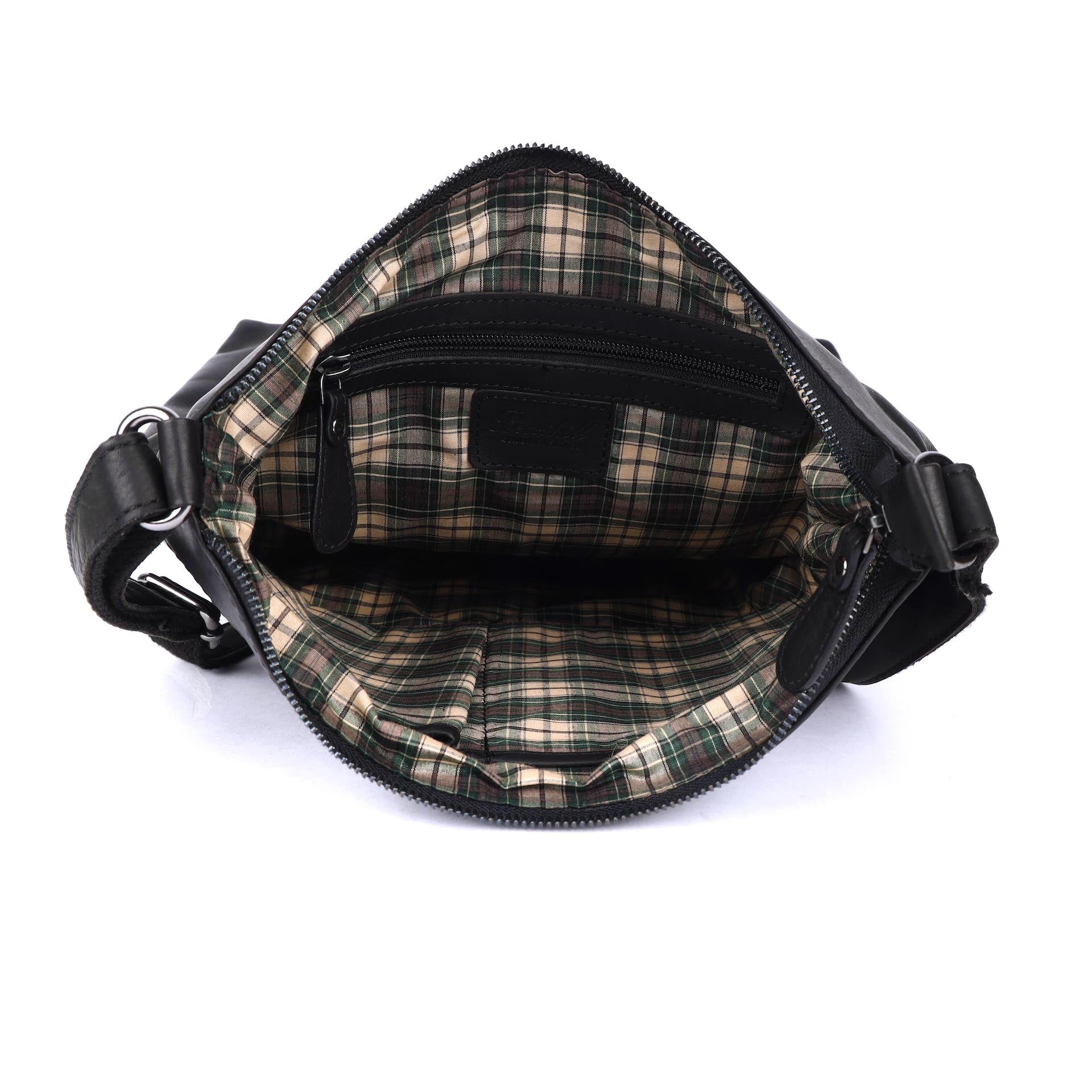 Benthill Umhängetasche Damen Leder | Damen Schultertasche aus Rindsleder | Echtleder Frauen Handtasche Vintage