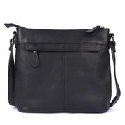 Benthill Umhängetasche Damen Leder | Damen Schultertasche aus Rindsleder | Echtleder Damen Handtasche Vintage mit geflochtenem Muster