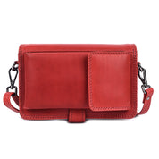 Benthill Reisebrieftasche Echt Leder - Hochwertige Dokumententasche mit RFID Schutz | Damen & Herren Handgelenktasche | Organizer - Brieftasche - Travel Wallet inkl. Geschenkbox