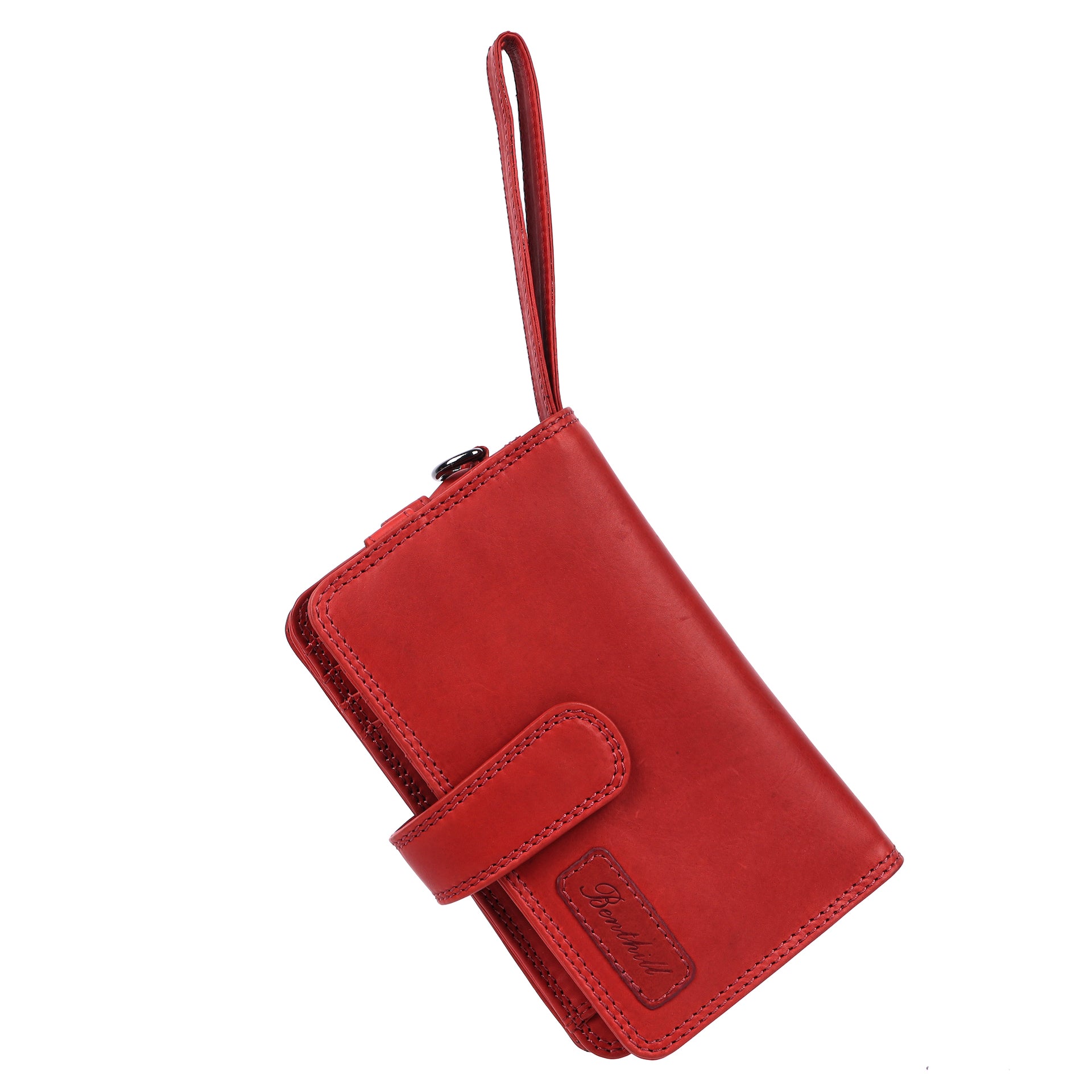 Benthill Reisebrieftasche Echt Leder - Hochwertige Dokumententasche mit RFID Schutz | Damen & Herren Handgelenktasche | Organizer - Brieftasche - Travel Wallet inkl. Geschenkbox