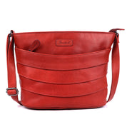 Benthill Damen Handtasche Leder - Shopper aus weichem hochwertigem Echtleder - Vintage Fashion Bag Beutel - Umhängetaschen - Schultertasche