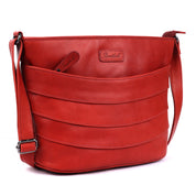 Benthill Damen Handtasche Leder - Shopper aus weichem hochwertigem Echtleder - Vintage Fashion Bag Beutel - Umhängetaschen - Schultertasche