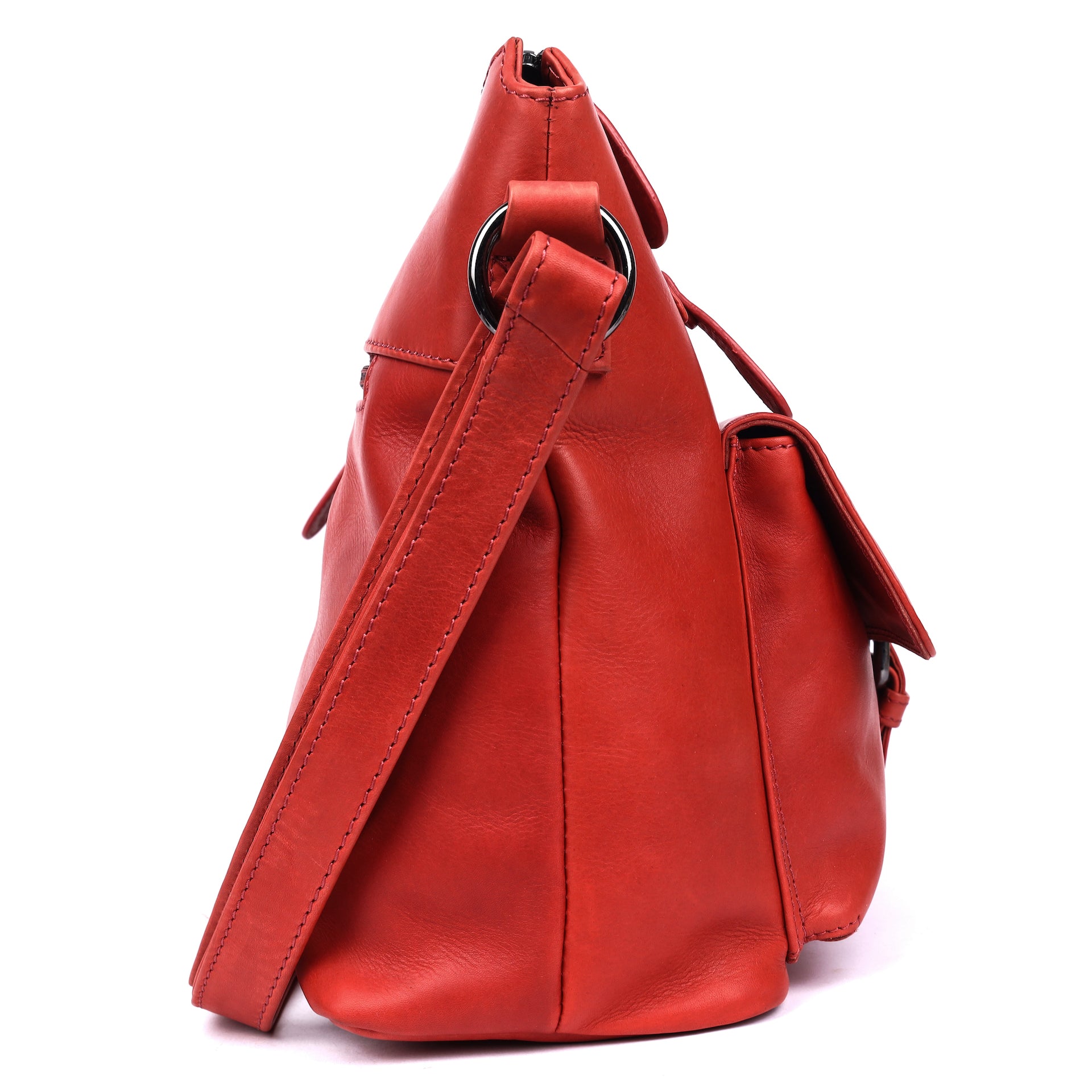 Benthill Damen Handtasche Leder - Umhängetasche aus weichem hochwertigem Echtleder - Vintage Fashion Bag Beutel - Shopper - Schultertasche