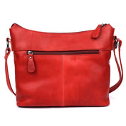 Benthill Damen Handtasche Leder - Umhängetasche aus weichem hochwertigem Echtleder - Vintage Fashion Bag Beutel - Shopper - Schultertasche