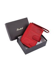 Benthill Reisebrieftasche Echt Leder - Hochwertige Dokumententasche mit RFID Schutz | Damen & Herren Handgelenktasche | Organizer - Brieftasche - Travel Wallet inkl. Geschenkbox