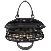 Benthill Laptoptasche Echt-Leder I Leder Umhängetasche für Laptop I Aktentasche für Notebook I Damen und Herren Tasche I Notebooktasche