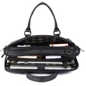 Benthill Laptoptasche Echt-Leder I Leder Umhängetasche für Laptop I Aktentasche für Notebook I Damen und Herren Tasche I Notebooktasche