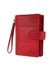 Benthill Reisebrieftasche Echt Leder - Hochwertige Dokumententasche mit RFID Schutz | Damen & Herren Handgelenktasche | Organizer - Brieftasche - Travel Wallet inkl. Geschenkbox