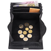 Benthill Profi Kellner Geldbörse Echt-Leder - Kellnerportemonnaie mit RFID Schutz - XXL Robuste Leder Kellnerbörse - Profi Kellner-Geldbeutel