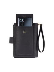 Benthill Reisebrieftasche Echt Leder - Hochwertige Dokumententasche mit RFID Schutz | Damen & Herren Handgelenktasche | Organizer - Brieftasche - Travel Wallet inkl. Geschenkbox