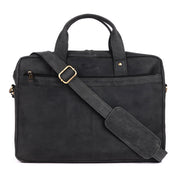 Benthill Notebooktasche Echt Leder I Aktentasche für Laptop I Umhängetasche für Notebook I Damen & Herren Schultertasche I Bürotasche