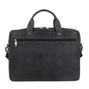 Benthill Notebooktasche Echt Leder I Aktentasche für Laptop I Umhängetasche für Notebook I Damen & Herren Schultertasche I Bürotasche