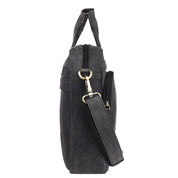 Benthill Laptoptasche Echt Leder I Herren & Damen Schultertasche I Aktentasche für Notebook I Büro Umhängetasche I Notebooktasche