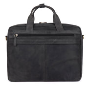 Benthill Laptoptasche Echt Leder I Herren & Damen Schultertasche I Aktentasche für Notebook I Büro Umhängetasche I Notebooktasche