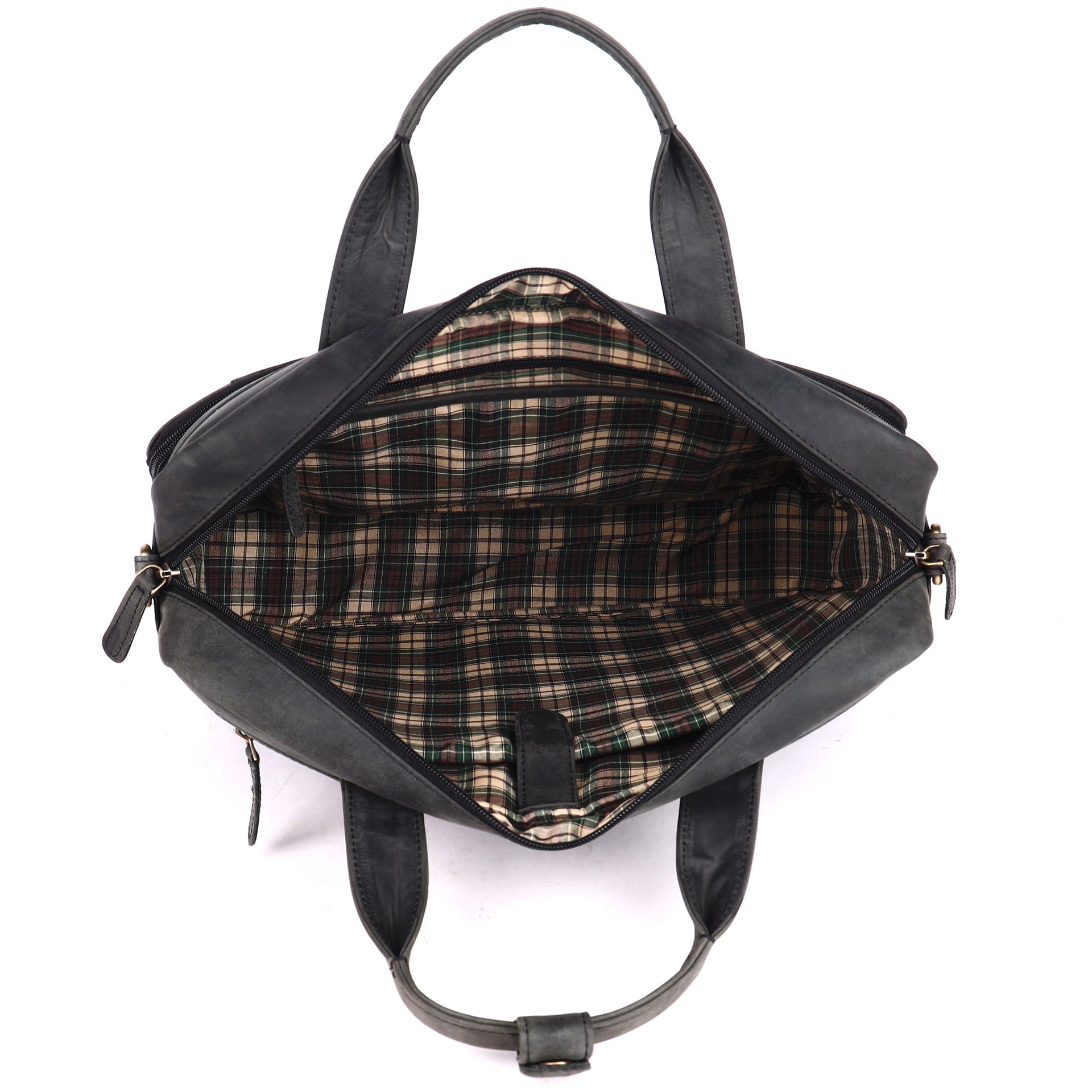 Benthill Laptoptasche Echt Leder I Herren & Damen Schultertasche I Aktentasche für Notebook I Büro Umhängetasche I Notebooktasche