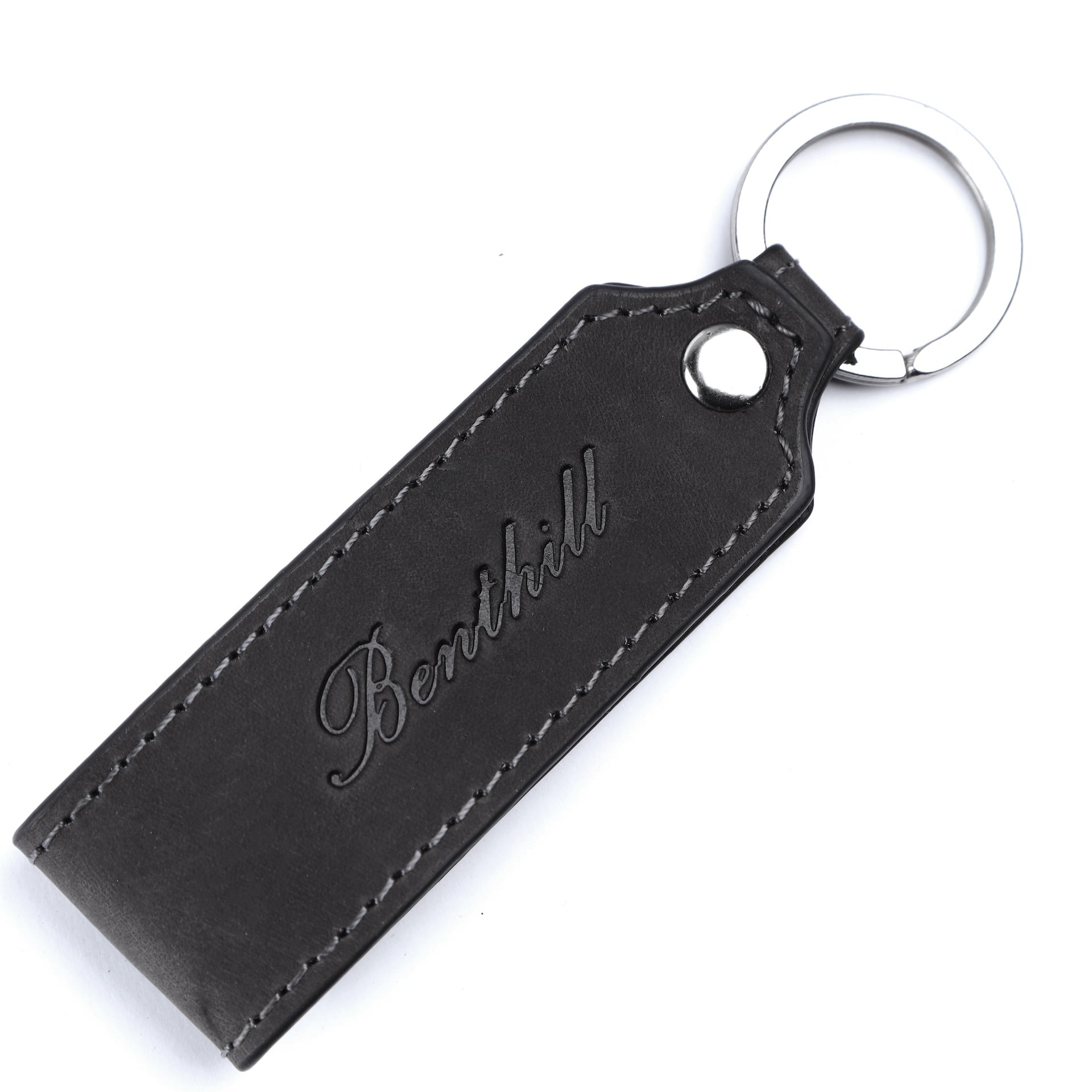 Benthill Schlüsselanhänger Echt Leder mit Beste Mama Gravur | Geschenk für Mama | Muttertagsgeschenk - Schlüsselbund inkl. Geschenkbox
