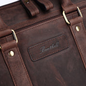 Benthill Laptoptasche Echt-Leder I Leder Umhängetasche für Laptop I Aktentasche für Notebook I Damen und Herren Tasche I Notebooktasche