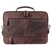Benthill Laptoptasche Echt-Leder I Leder Umhängetasche für Laptop I Aktentasche für Notebook I Damen und Herren Tasche I Notebooktasche