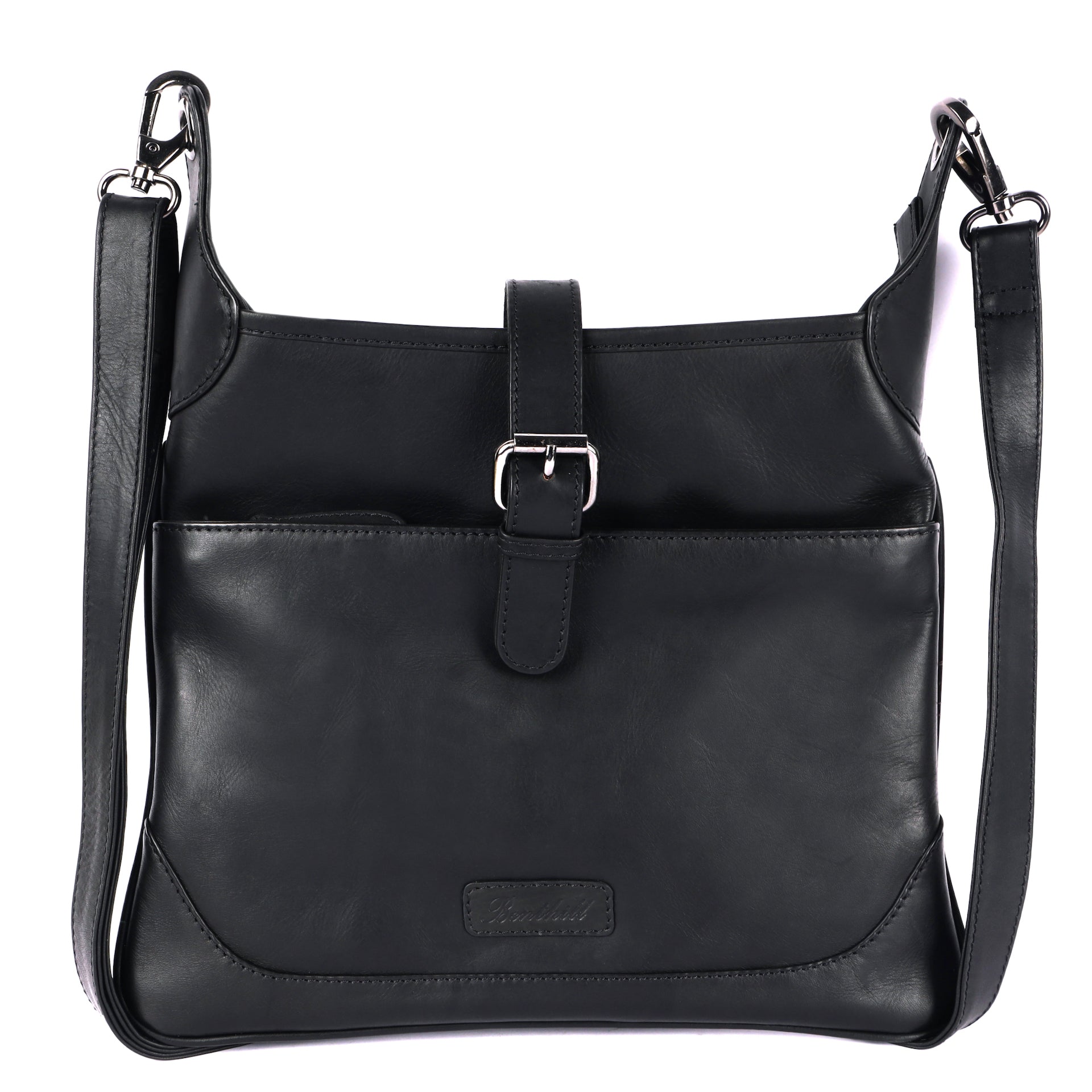 Benthill Damen Handtasche Leder - Shopper aus weichem hochwertigem Echtleder - Vintage Fashion Bag Beutel - Schultertasche - Umhängetaschen