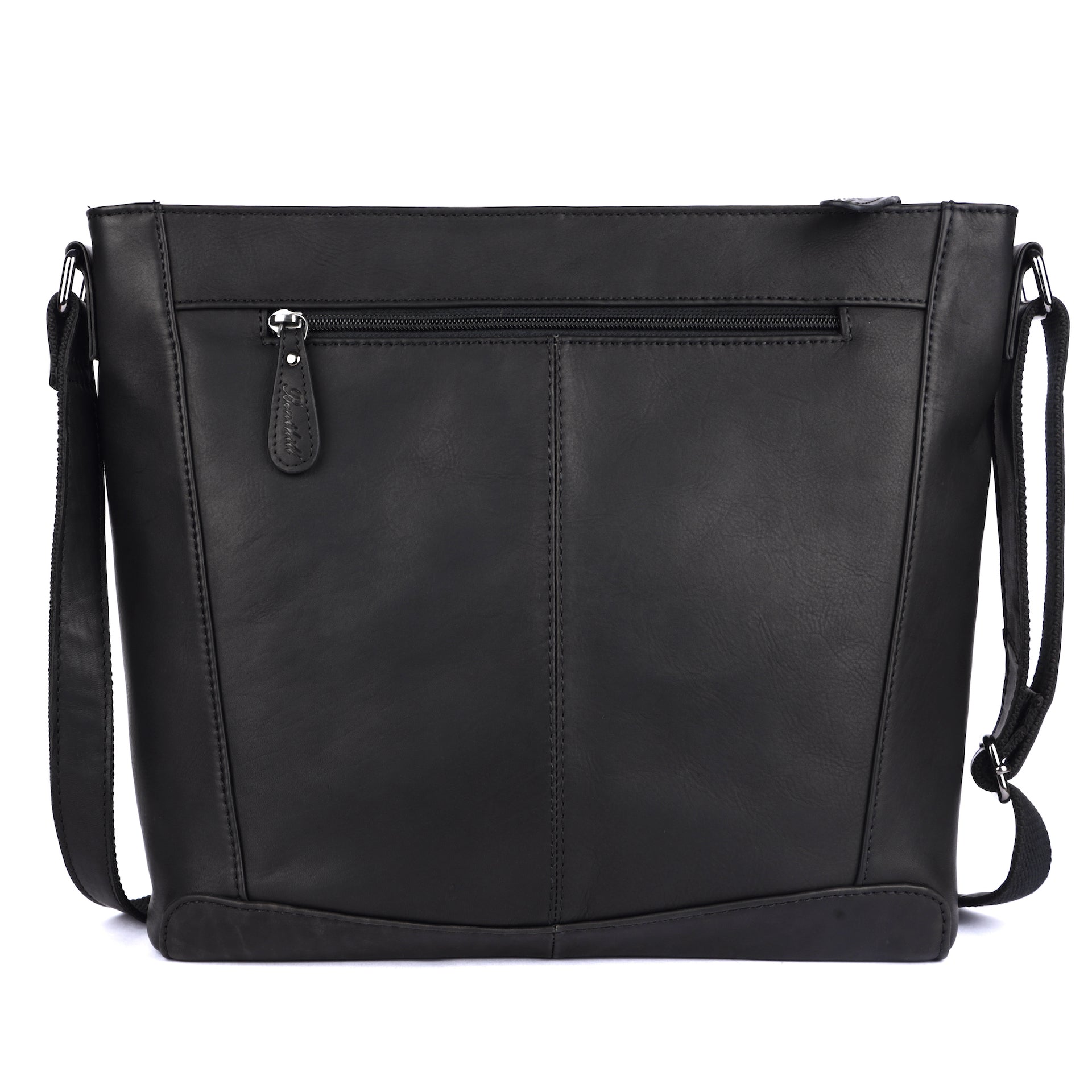 Benthill Handtasche Damen Echt Leder - Umhängetasche aus weichem hochwertigem Echtleder - Vintage Fashion Bag Beutel - Shopper - Schultertasche