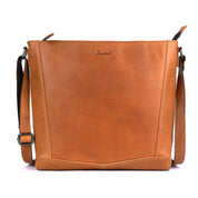 Benthill Handtasche Damen Echt Leder - Umhängetasche aus weichem hochwertigem Echtleder - Vintage Fashion Bag Beutel - Shopper - Schultertasche