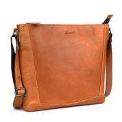 Benthill Handtasche Damen Echt Leder - Umhängetasche aus weichem hochwertigem Echtleder - Vintage Fashion Bag Beutel - Shopper - Schultertasche