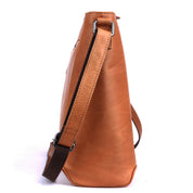 Benthill Handtasche Damen Echt Leder - Umhängetasche aus weichem hochwertigem Echtleder - Vintage Fashion Bag Beutel - Shopper - Schultertasche