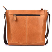 Benthill Handtasche Damen Echt Leder - Umhängetasche aus weichem hochwertigem Echtleder - Vintage Fashion Bag Beutel - Shopper - Schultertasche