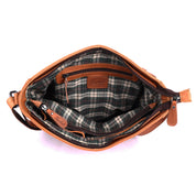 Benthill Handtasche Damen Echt Leder - Umhängetasche aus weichem hochwertigem Echtleder - Vintage Fashion Bag Beutel - Shopper - Schultertasche
