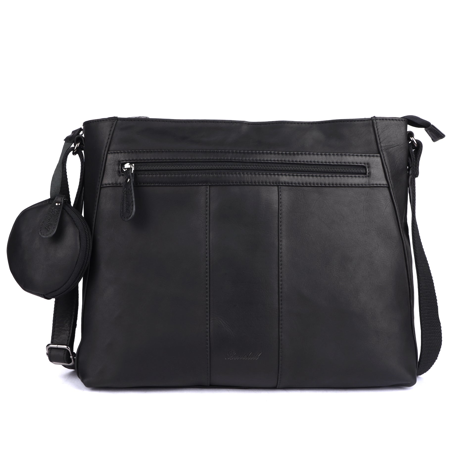 Benthill Damen Handtasche Leder - Shopper aus weichem hochwertigem Echtleder - Vintage Fashion Bag Beutel - Schultertasche - Umhängetaschen
