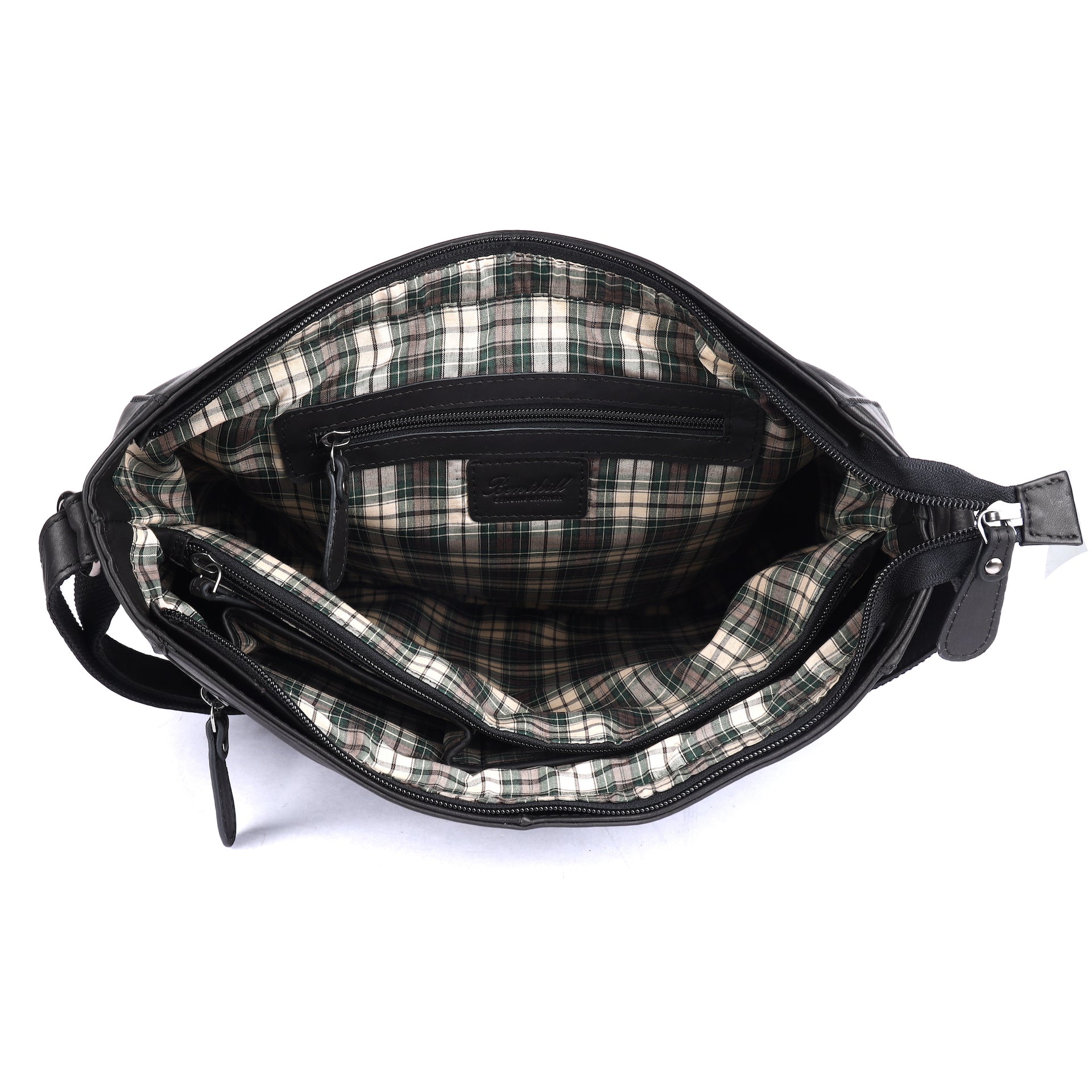 Benthill Damen Handtasche Leder - Shopper aus weichem hochwertigem Echtleder - Vintage Fashion Bag Beutel - Schultertasche - Umhängetaschen