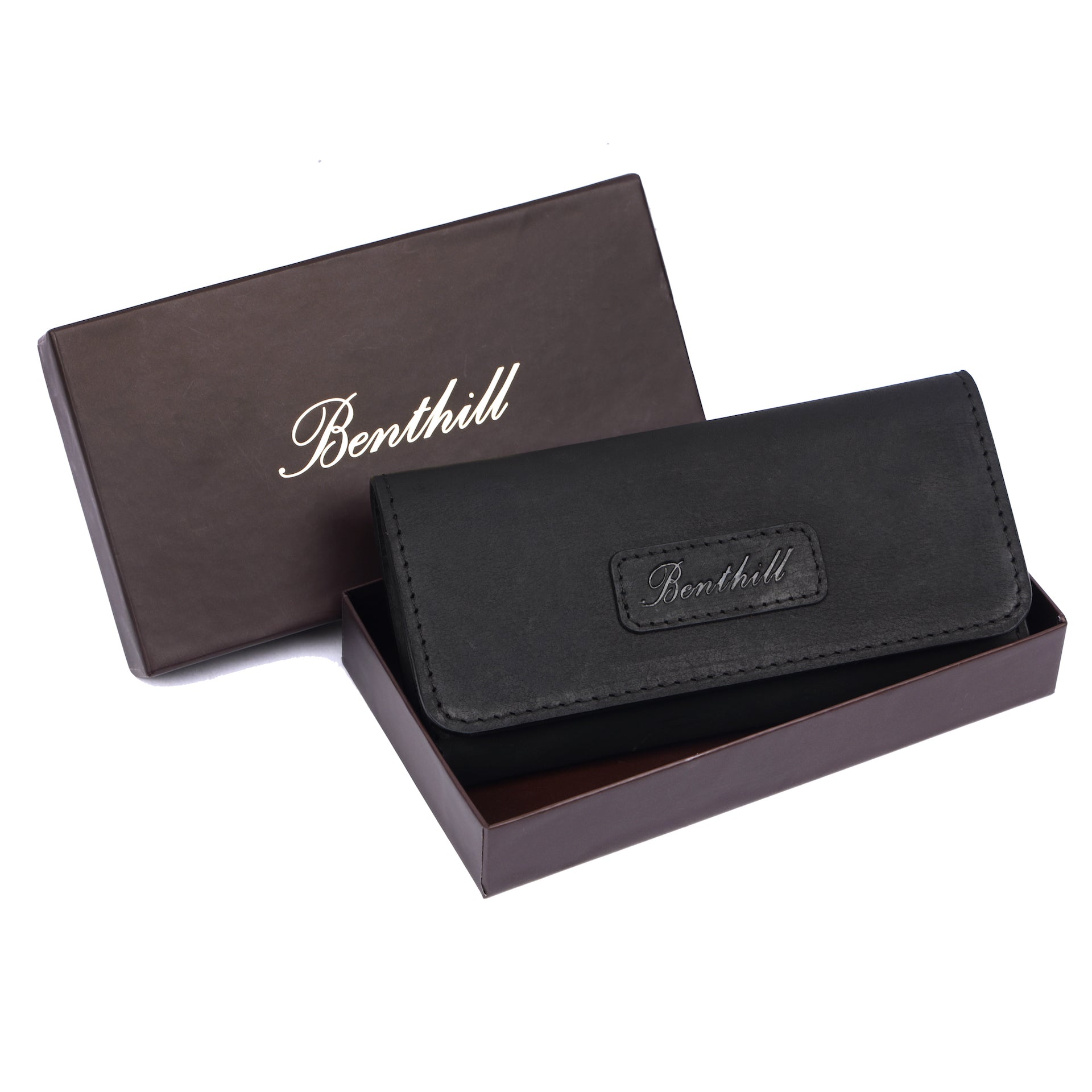 Benthill Tabaktasche Echt Leder | Premium Tabak-Beutel aus echtem Rindsleder | Drehertasche