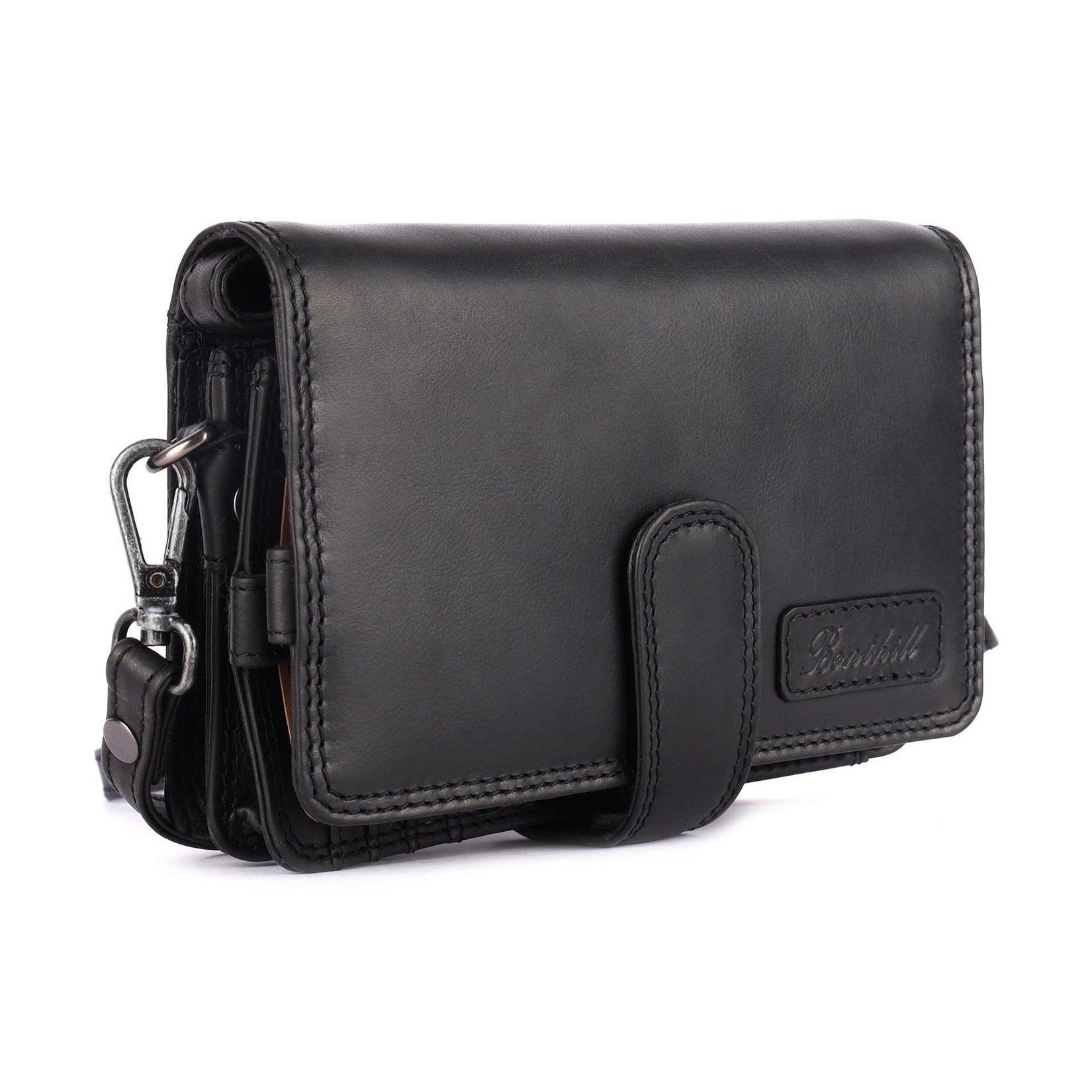Benthill Reisebrieftasche Echt Leder - Hochwertige Dokumententasche mit RFID Schutz | Damen & Herren Handgelenktasche | Organizer - Brieftasche - Travel Wallet inkl. Geschenkbox
