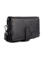 Benthill Reisebrieftasche Echt Leder - Hochwertige Dokumententasche mit RFID Schutz | Damen & Herren Handgelenktasche | Organizer - Brieftasche - Travel Wallet inkl. Geschenkbox