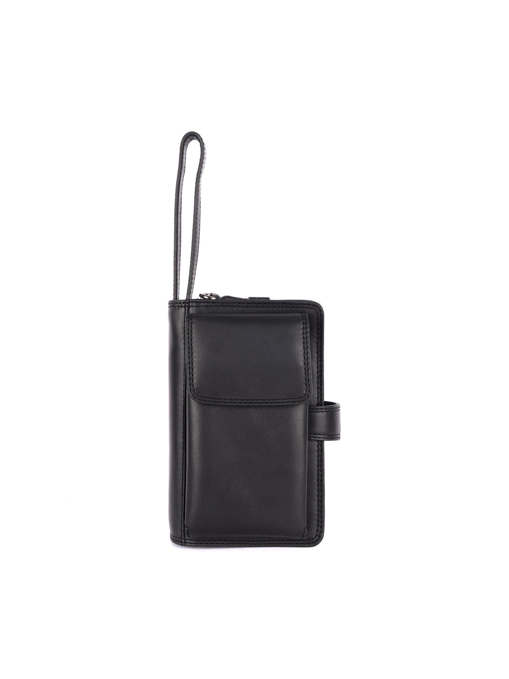 Benthill Reisebrieftasche Echt Leder - Hochwertige Dokumententasche mit RFID Schutz | Damen & Herren Handgelenktasche | Organizer - Brieftasche - Travel Wallet inkl. Geschenkbox