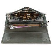 Benthill Geldbörse Damen Leder RFID | Damen Portemonnaie Groß mit vielen Kartenfächer | Grosses Vintage Slim Portmonee | Schmale Lange Damenbörse inkl. Geschenkbox