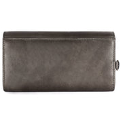 Benthill Geldbörse Damen Leder RFID | Damen Portemonnaie Groß mit vielen Kartenfächer | Grosses Vintage Slim Portmonee | Schmale Lange Damenbörse inkl. Geschenkbox