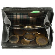 Benthill Kleine Geldbörse Echt Leder | Damen & Herren Geldbeutel mit RFID Schutz | 7 Kartenfächer | Slim-Wallet inkl. Geschenkbox