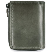Benthill Kleine Geldbörse Echt Leder | Damen & Herren Geldbeutel mit RFID Schutz | 7 Kartenfächer | Slim-Wallet inkl. Geschenkbox